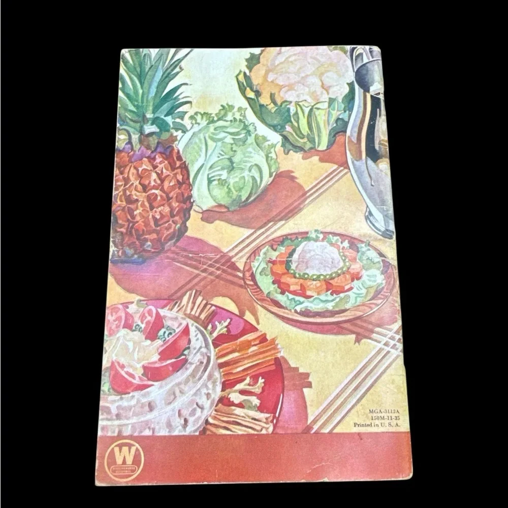 Vintage 1935 The Westinghouse Refrigerator Box Book Cookbook Vintage 30s